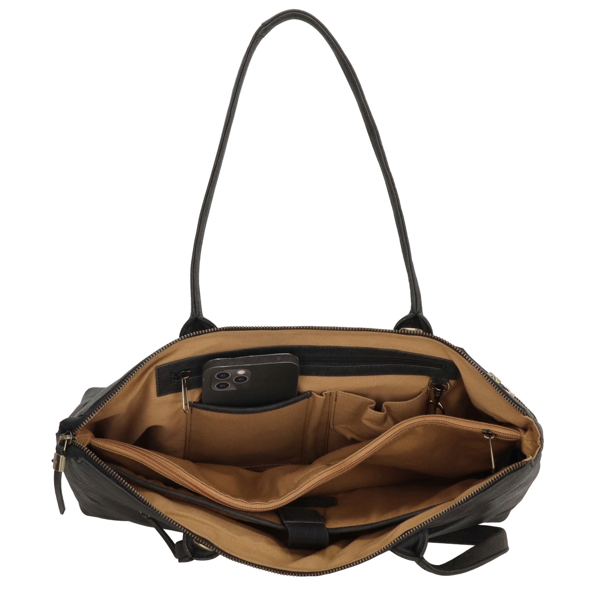 Micmacbags laptop-/werktas Marrakech art. 20674 - zwart