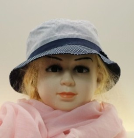 McBurn kinderhoedje art. 47981 - blauw/wit