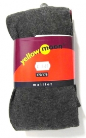 Yellow Moon kindermaillot uni art. 9300 - donkergrijs