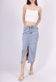 Rok stretchdenim Goodies art. 2628 - lichtblauw