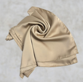 Stola/avondshawl langwerpig satin Tine art. 1704 - beige