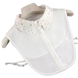 Los kraagje met opengewerkt boordje Fantasy art. 5816 - wit