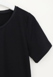 Oroblu Perfect Line T-shirt cotton short sleeve art. 1675 - black