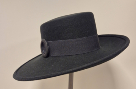 Weba Hats dameshoed Wol art. 1284 - zwart