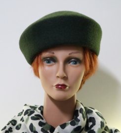 Andrea dameshoed art. 10763 - groen gemêleerd
