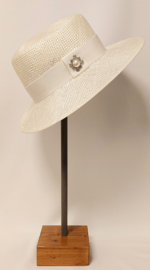 Weba Hats dameshoed Ramie art. 4500 - offwhite