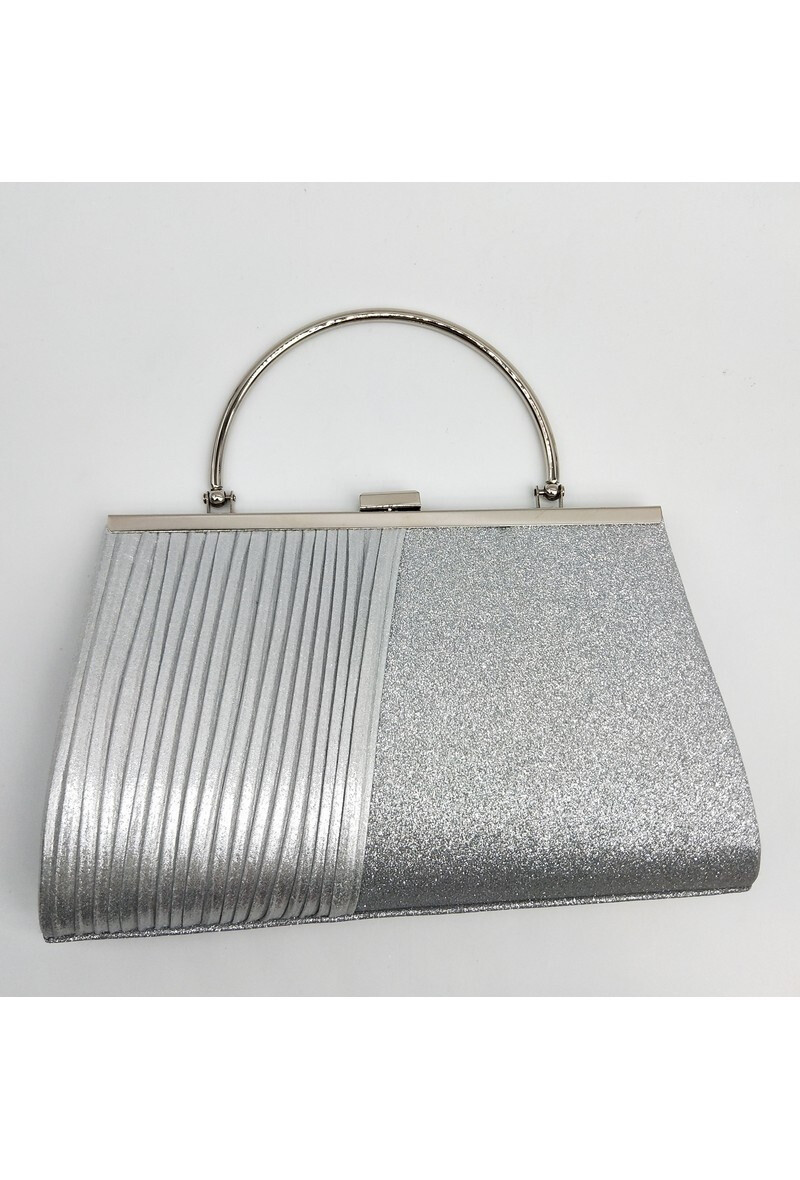 Gelegenheidstasje/clutch art. 286 - zilverkleur