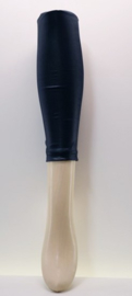 Yellow Moon leatherlook legging art. 20256 - donkerblauw