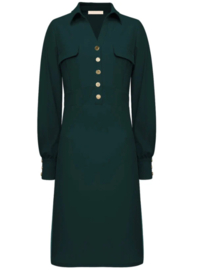 TRIPLE NINE korte jurk art. JK-51810 - groen