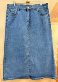 Rok stretchdenim Voggo art. 1075 - middenblauw
