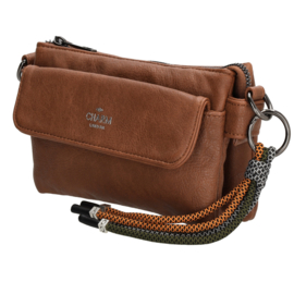 Charm crossbodytas Tottenham art. 20628 - cognac/bruin