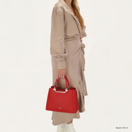 Charm hand- en schoudertas Lucca art. 24169 - rood