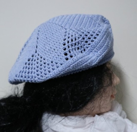 Kinderbaret Nelly - lichtblauw