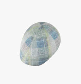 Hatland flatcap Ciro art. 57160 - groen/blauw