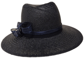 Weba Hats dameshoed Ramie art. 1193 - marine (diep donkerblauw)