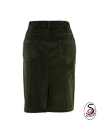S'QUISE stretch ribrok art. 9203 - groen