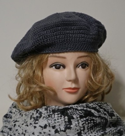 Damesbaret Anne Z - donkergrijs/429