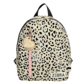 Zebra rugzak Spots S art. 409905 - beige/zwart