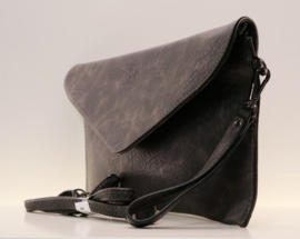 Gelegenheidstas art. 3276 - donkergrijs/bruin metallic