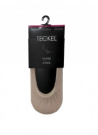 Teckel katoenen kousenvoetje art. 517 - huidkleur