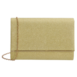 Gelegenheidstasje/clutch art. 30368 - goudkleur