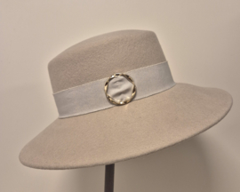 Weba Hats dameshoed Wol art. 1173 - kitt/beige