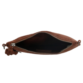 Charm gelegenheidstas/clutch art. 16564 - bruin