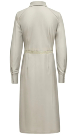 TRIPLE NINE jurk met knoopsluiting art. JK-51811 - beige
