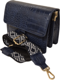 Schoudertas art. BG712 - blauw