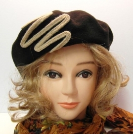 Alpino Flesino - donkerbruin/beige