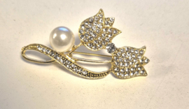 Broche art. Tulip art. 2950 - goudkleur