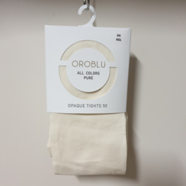 Oroblu All Colors 50 Pure panty - milk 1 (melkwit)