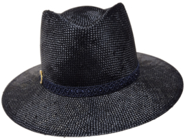Weba Hats dameshoed Ramie art. 1276 - donkerblauw