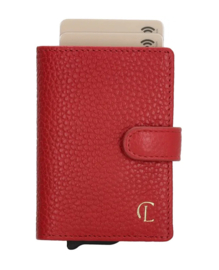 Charm pasjeshouder/safety wallet Washington art. 21276 - rood