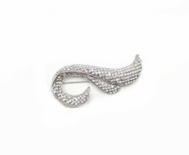 Broche Fantasie art. 4601 - zilverkleur