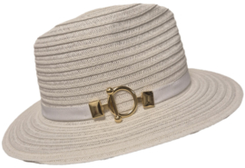 Andrea dameshoed Bandstro art. 15681 - offwhite