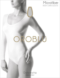 Oroblu Dolce Vita Body Round Long Sleeve - wit