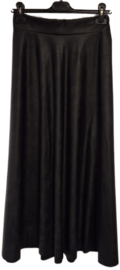 TRIPLE NINE leatherlook rok art. 10371 - zwart