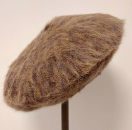 McBURN angora damesbaret art. 2344 - bruin gemêleerd