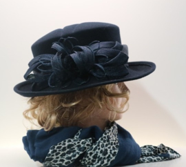 BWS dameshoed art. 2072 - donkerblauw