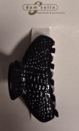 Dam'selle haarklem Croco art. 21 636 - zwart