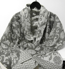 Romano damesshawl art. 6680-1-22 - taupe