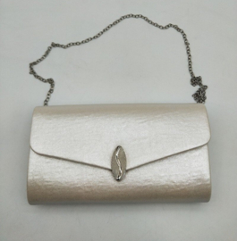Gelegenheidstasje/clutch art. 756 - lichtbeige
