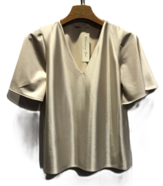 Charming satiné top Beach art. 7040 - beige