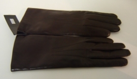Laimböck dames handschoen glacé met wolvoering art. 11-02-104 - bruin