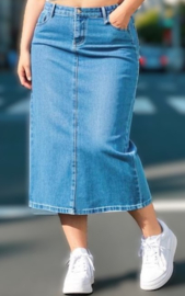 GS stretchdenim rok art. 731 - lichtblauw