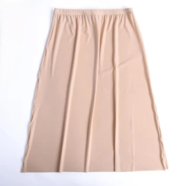 Silk onderrok 60 cm. art. 3070 - huidskleur