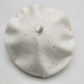 LUX baret Paola met strass art. 3-188 - wolwit