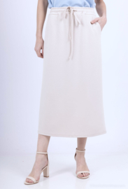 JOW midi stretchrok art. 11337 - offwhite