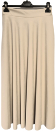 TRIPLE NINE leatherlook rok art. 10371 - crème